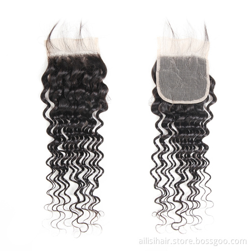 Cheap Bundle Hair Wet And Wavy Brazilian Human Hair Bundles With Closure Water Wave Bundles With Closure
